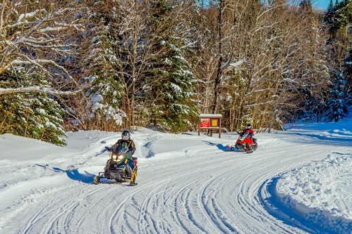 Snowmobiling in the North Country